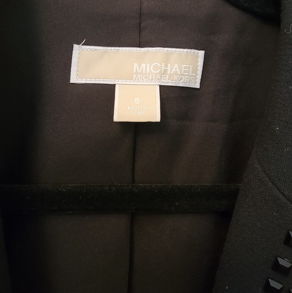 Michael Kors black women's Blazer size 8 - Picture 2 of 4